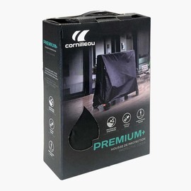 PREMIUM + table tennis table cover against rain, snow and UV - ISO 4892-2 standard - reinforced corners