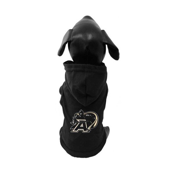All Star Dogs NCAA Army Black Knights Cotton Hooded Dog Sweatshirt, XX-Small