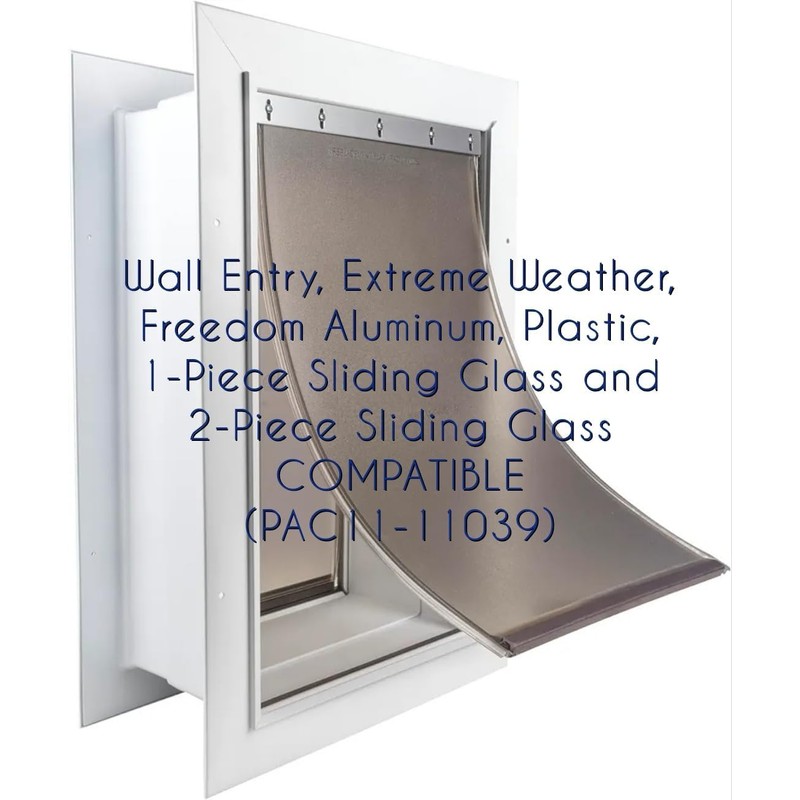 Pet Door Flap Support Brace for Large PetSafe Replacement Flap.