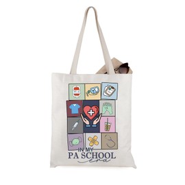 WCGXKO Medical Training Gift In My PA School Era Tote Bag for Physician Assistant Student (T-PA School Era)