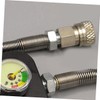 TEHAUX Inflation Valve Adapter for Oxygen Cylinder Turn Large Bottle