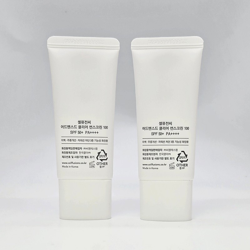Cellfusion C Advanced Clear Sunscreen 100 35ml + 35ml double