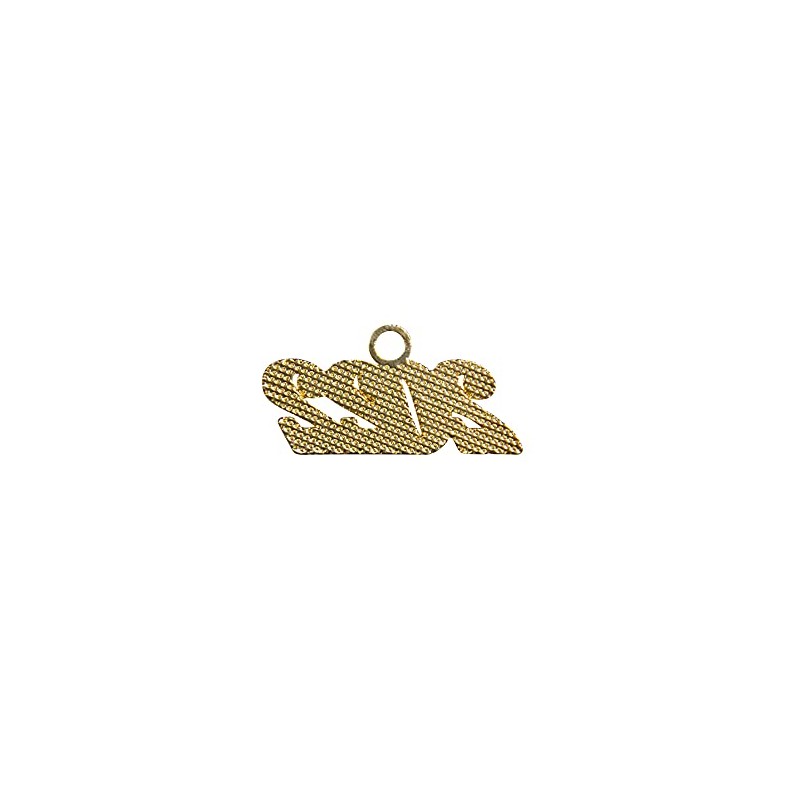 Endea Graduation Tassel Date Charm Gold Year (Gold, 2022)