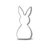 Keewah Easter Bunny Rabbit Cookie Cutter, 4.5”, Stainless Steel