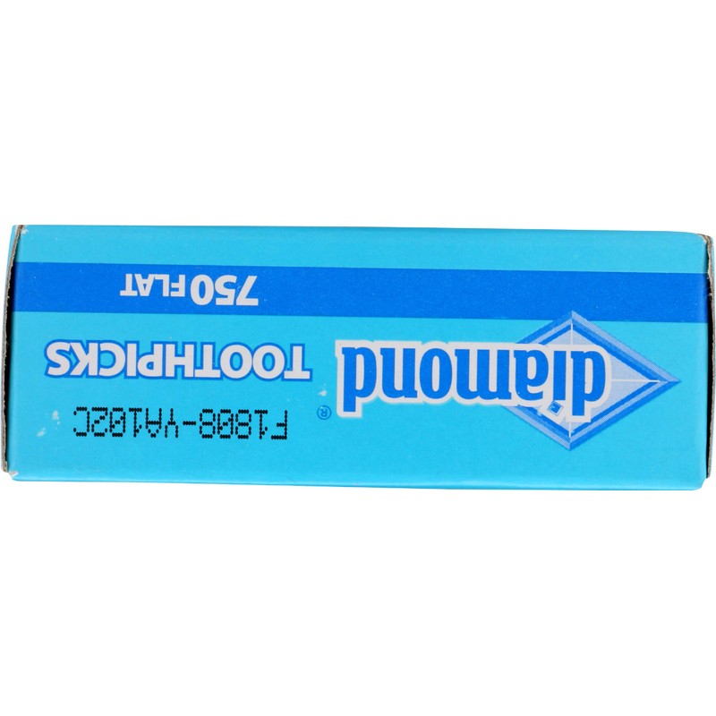 Diamond, Toothpicks Flat, 750 Count