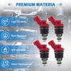 16600-96E01 FJ285 Fuel Injectors Fit for 1991-1999 Nissan 300ZX