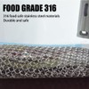 Sous Vide Weights 1LB,Food Grade 316 Stainless Steel Sinker Weight