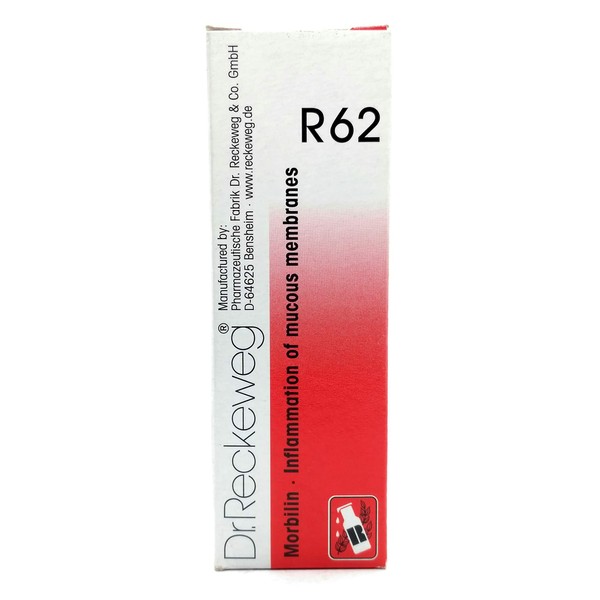 Dr.Reckeweg Germany R62 - Inflammation of mucous membranes (22 ml)