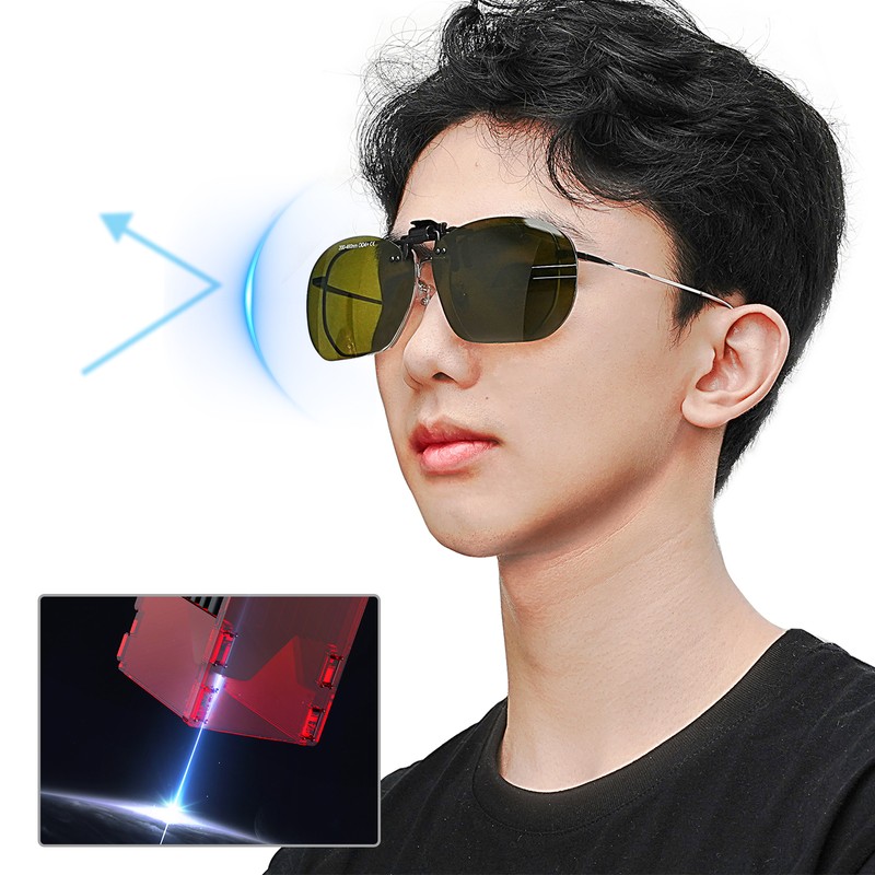 ATOMSTACK G1 Laser Light Protective Goggles Clip-on Laser Safety Glasses