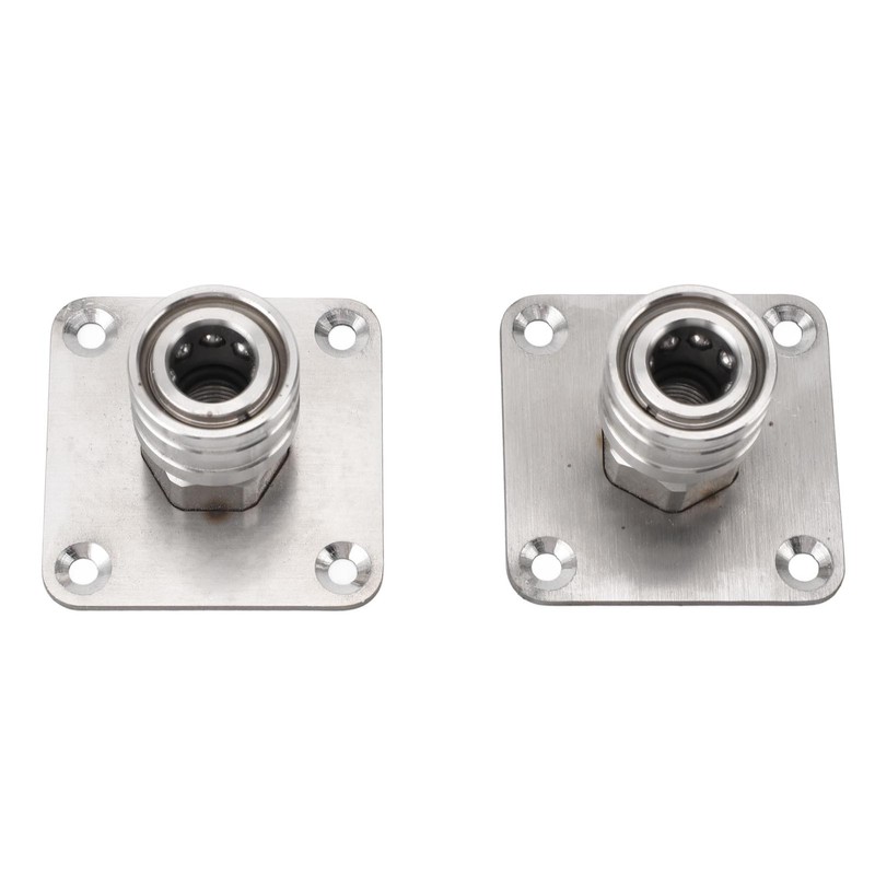 2Pcs Pressure Washer Foam Cannon Holder 1/4inch Quick Connect Stainless
