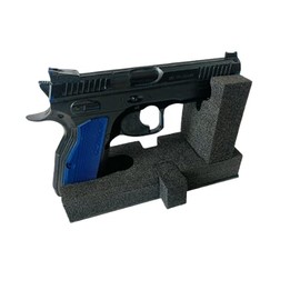 Handgun Holder Suitable for Almost All Weapons Expandable Gun Cabinet / Pistol Holder Revolver Airsoft Foam Weapon Holder for Handguns - Safe & Practical for Safe or Gun Cabinet