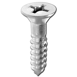 Wood Screws Stainless Steel Screws Flat Head Screw Set Woodworking Clamps Pocket Hole Screws Deck Screws Wood Door Small Screws Cabinet Screws #8 x 1-1/4" (50 Pcs) Super-Deals-Shop