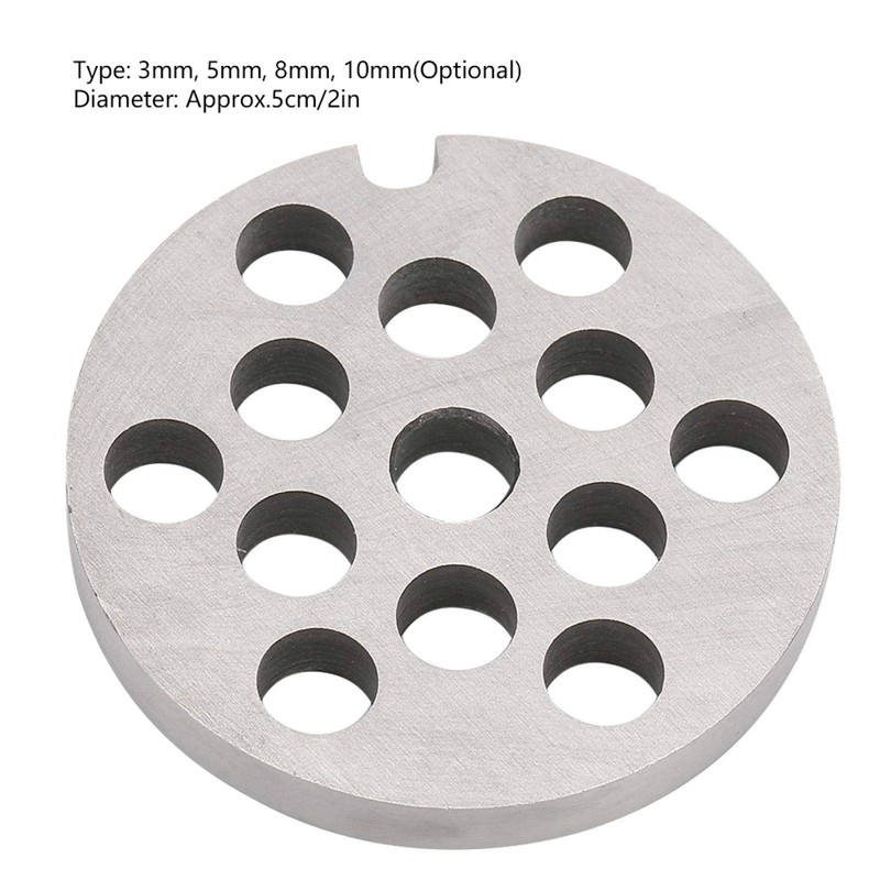 Meat Mincer Plate Discs Stainless Steel Meat Mincer Plate Meat