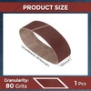 Kozelo Sanding Belts 4 x 36 Inch 80 Grit Aluminum