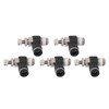L Type Right Angle Throttle Valve Quick Fitting Convenient Elbow