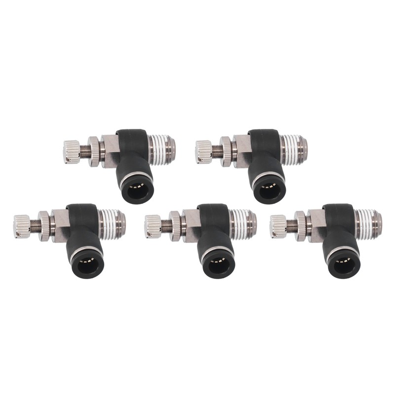 L Type Right Angle Throttle Valve Quick Fitting Convenient Elbow