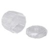 Cotton Swab Holder with Lid Clear Dust Proof Waterproof 3