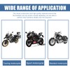 WIYETY Motorcycle License Plate Holder: Universal Adjustable License Plate Holder