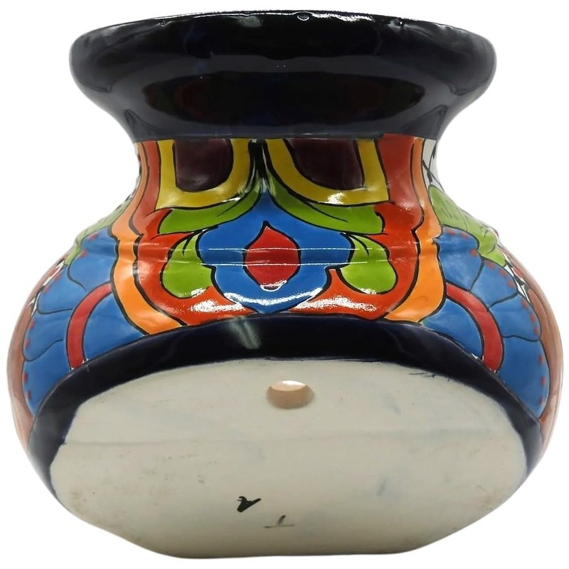 Talavera Pottery Store Welcome Planter Small Hand Painted Pot On