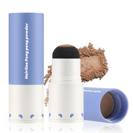 Boobeen Hairline Powder Stick, Root Touch Up and Portable Hair Powder Stick, lang anhaltender Haaransatzfüller zum Abdecken von grauem und dünner werdendem Haar