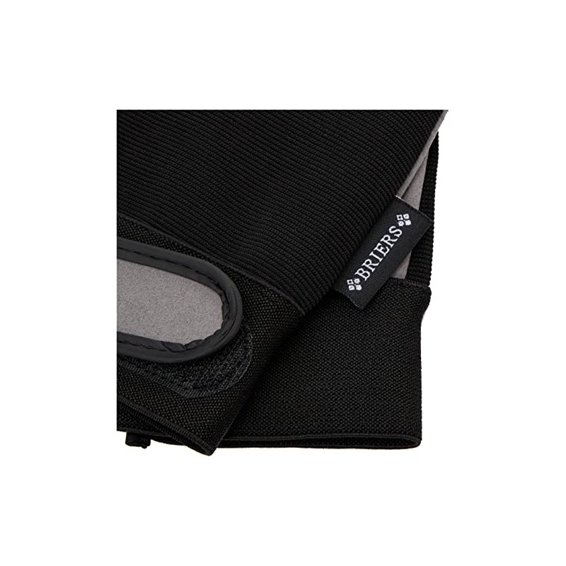 Briers 4540011 Professional Gloves, Grey/Black, Medium