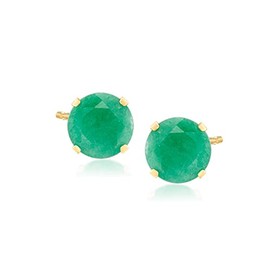 Ross-Simons Gemstone Martini Stud Earrings in 14kt Yellow Gold