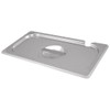 Vogue 12281 Stainless Steel 1/2 Gastronorm Notched Lid Cover Top