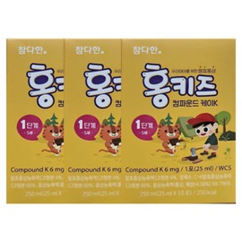 Chamda Han Hong Sam 참다한 홍키즈 1단계 25ml x 30포 케이스없음 / 써클 Chamda Han Hong Kids Stage 1 25ml x 30 Pack No Case / Circle