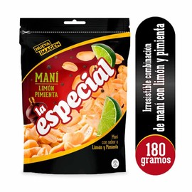 Planters roasted (3 pack) Mani La especial Lemon Pepper Planters | Mani la especial Colombia | Colombian snack | Mecato Colombiano
