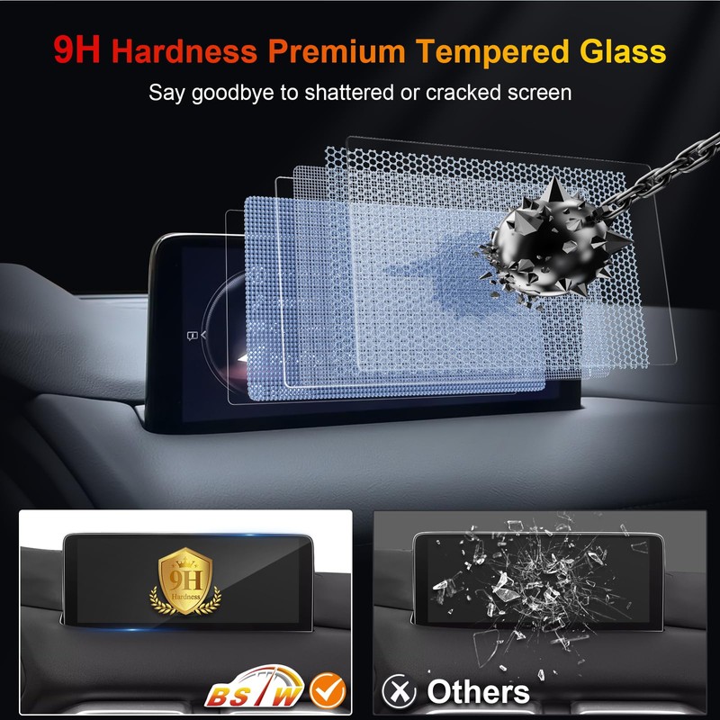 BSTW for 2025 Mazda CX-5 Screen Protector for 2021-2025 CX5