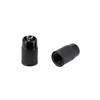 Simson SR4-1 Set of 2 Valve Caps, Bakelite Black, with