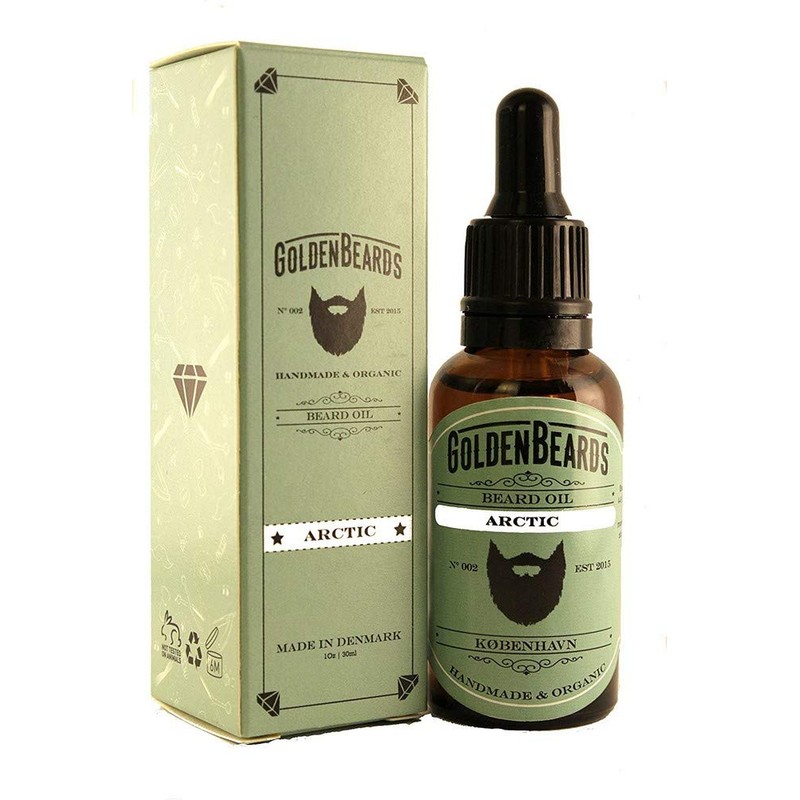 Organic Beard Oil - ARCTIC - 30ml *Golden Beards* |