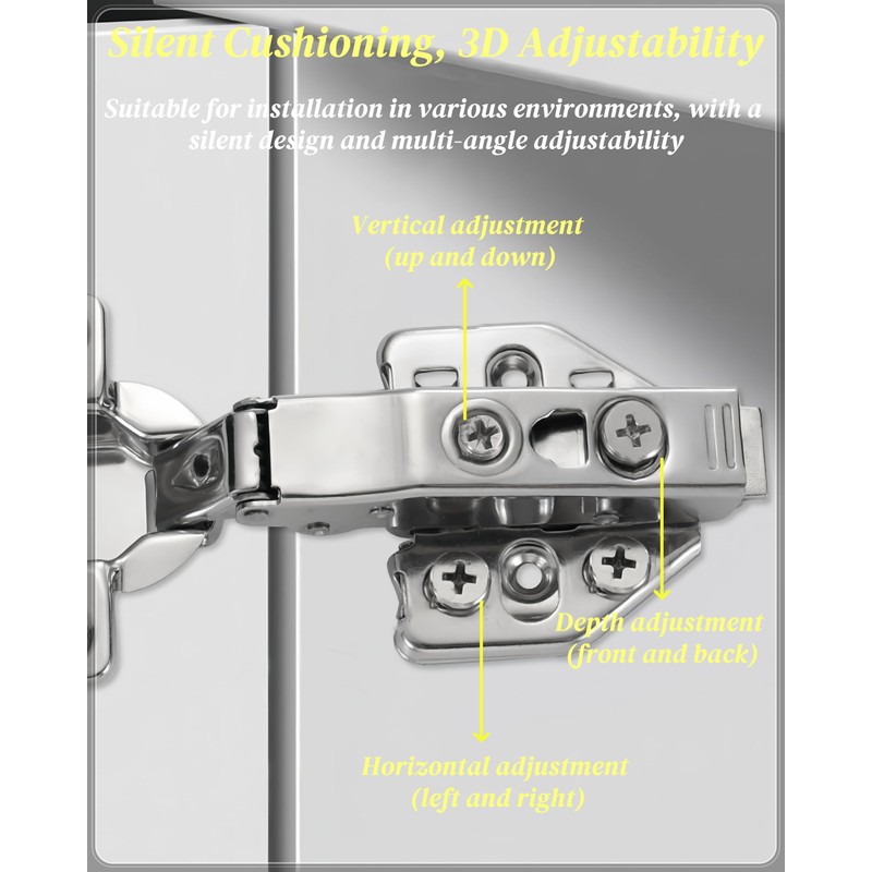 Soft Close Cabinet Door Hinges Concealed Full Overlay