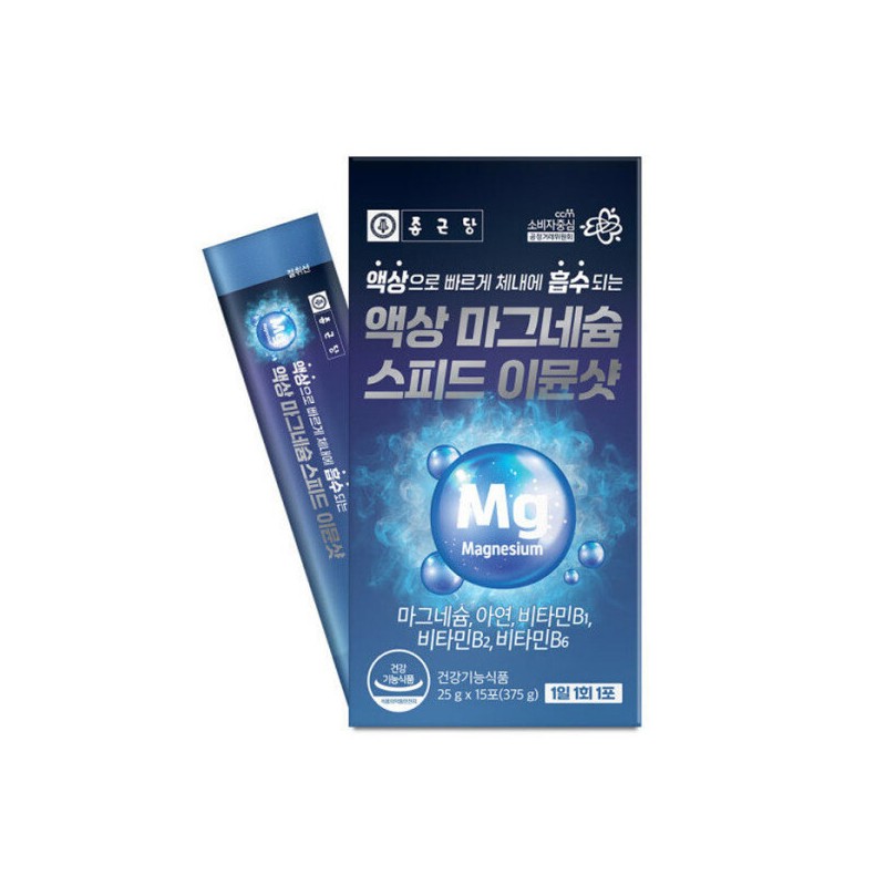 Chong Kun Dang Liquid Magnesium Gluconate Drinking Magnesium Fast Absorption