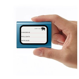 Dump Tags - 50 Removable Labels for SSD's and External Hard Drives *includes Media Card Storage Case