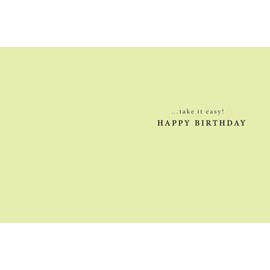 Piccadilly Greetings Party Animal Birthday Card Chimp - 8 x 6 inches