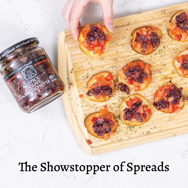 Sable & Rosenfeld Spicy Olive Bruschetta in a Jar 16