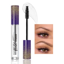 Eyebrow Glue Brow Gel Clear Soap Kit, Transparent Long Lasting Waterproof Sweatproof Brow Fix Gel for Makeup, Styling Wax Eye Brow Shaping Cream Natural Look Eyebrow Gel with brush