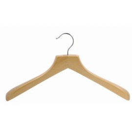 Only Hangers Natural Contoured Deluxe  Hanger 3 Pk
