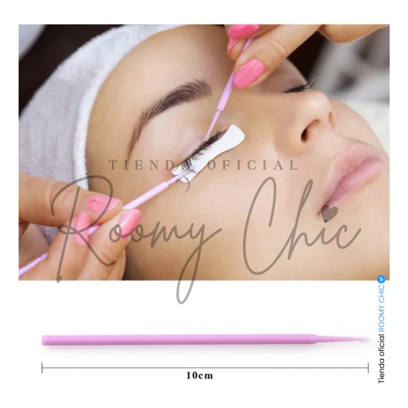 600 Microbrush Extensiones De Pestañas 2.5mm 2mm 1.5