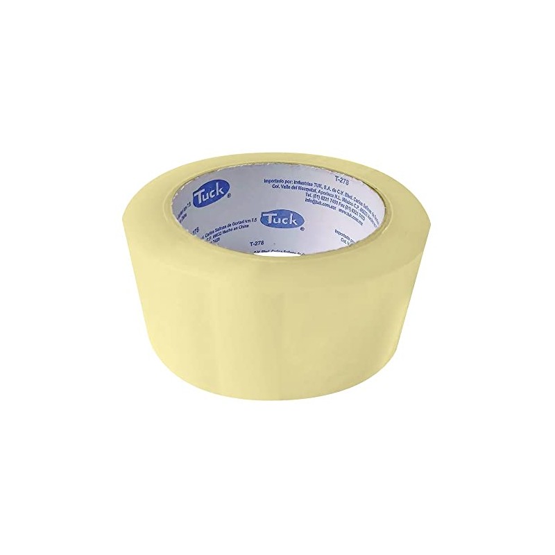 TUK - TUCK Cinta Adhesiva Para Empaque Transparente T-278 48mm