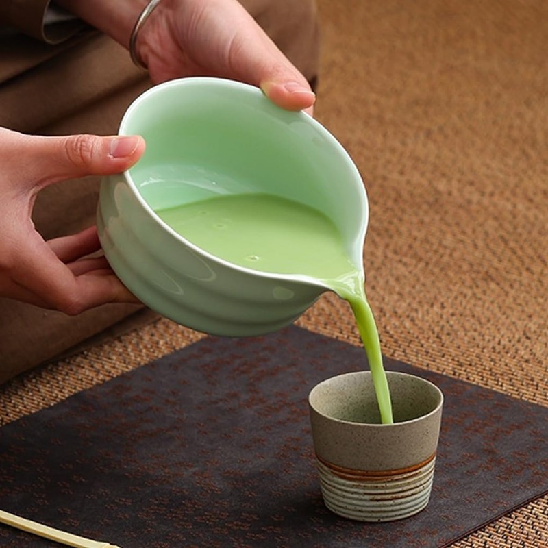 AIXXCUVQ Matcha Tea Set Complete Matcha Making Kit with Ceremonial