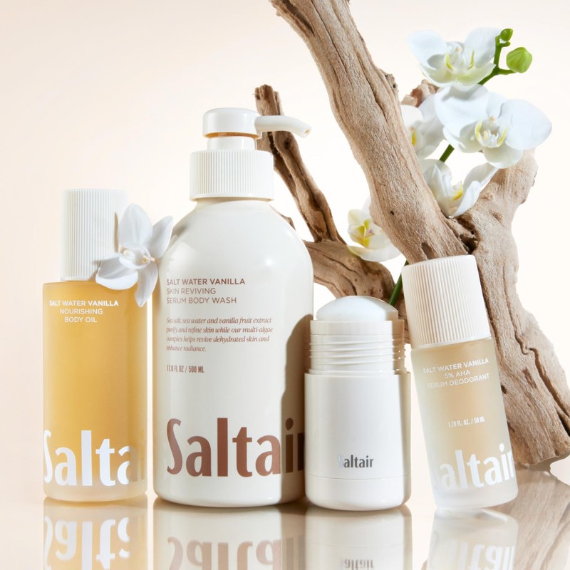 Saltair Body Wash 2-Pack – Salt Water Vanilla – Moisturizing