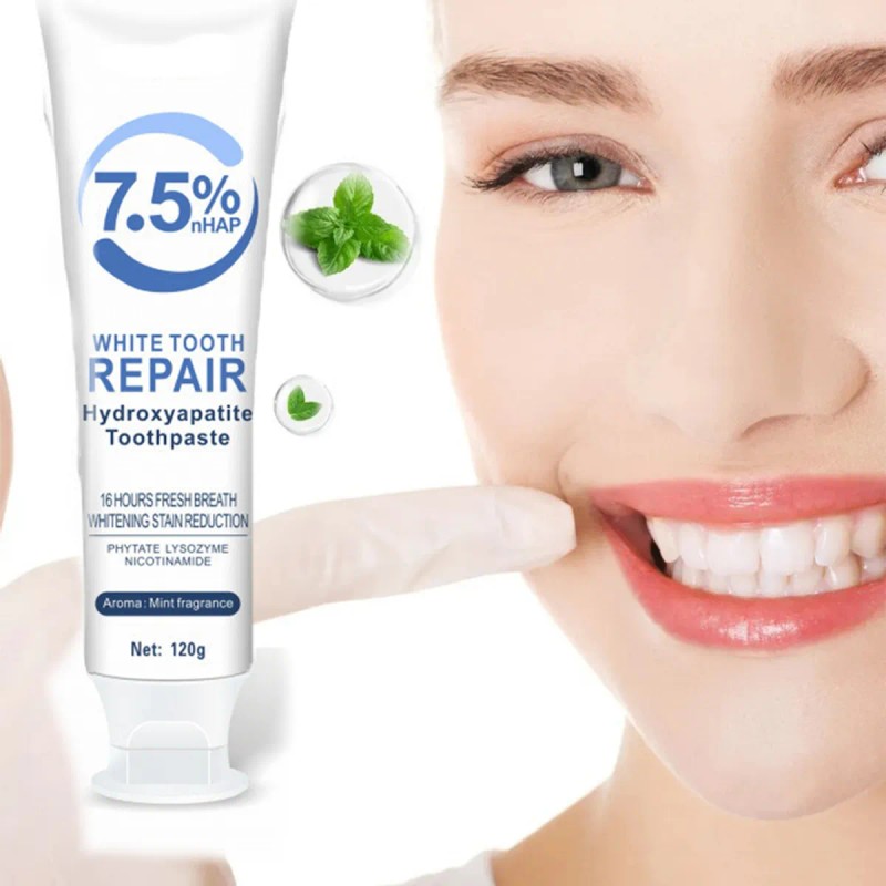 3×pasta Dientes Blanqueadora Con Hidroxiapatita, Pasta Denta