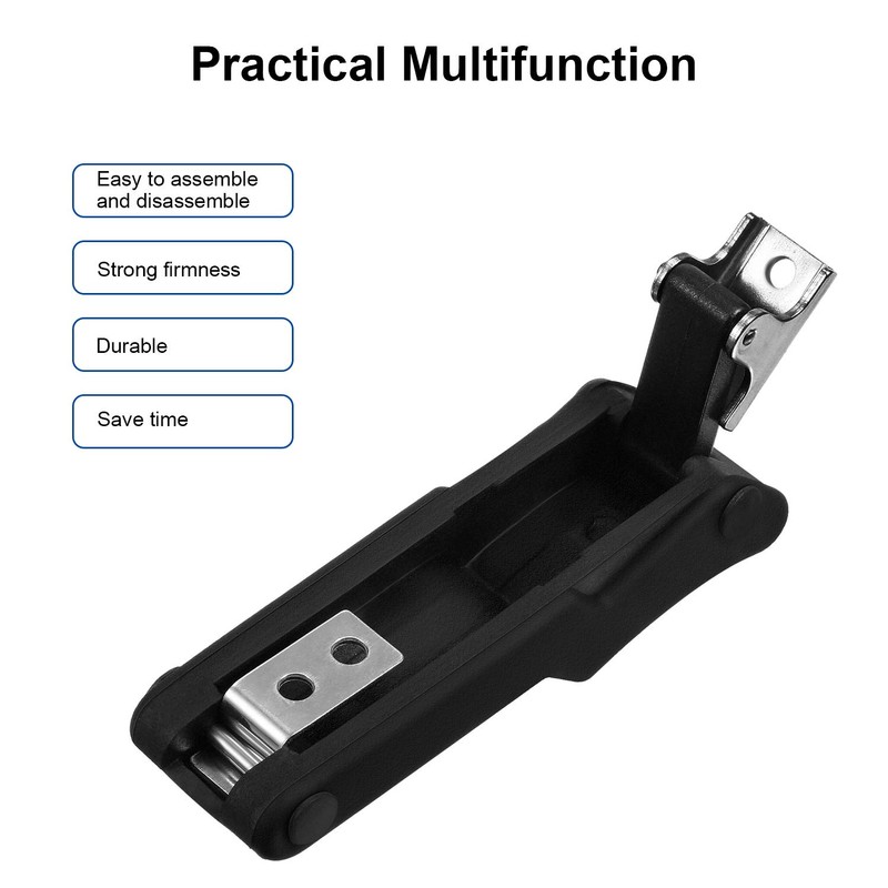 Mudder 8 Pcs Flexible Rubber Draw Latch, Front Storage Rack