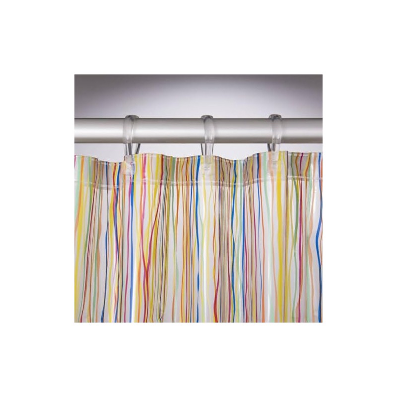 Sealskin Rigato Shower Curtain, PEVA, Multi, 180 x 200 cm