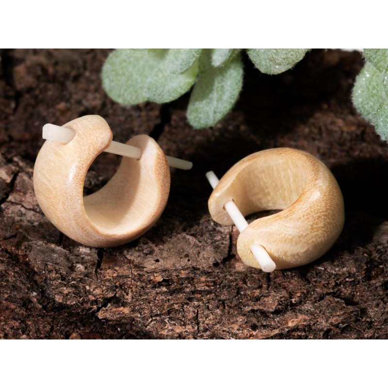 Fly Style® – 1 Pair – Small Creole Earrings Made