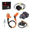 CDI BOX Ignition Coil Voltage regulator rectifier Relay Kit For