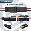 SDYYDS 6Pack 2-Pin DT Waterproof Connectors 16 AWG with Heat
