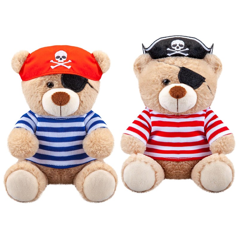 VFM - Bear Pirate Soft Toy Themed Animal Plush Cuddly
